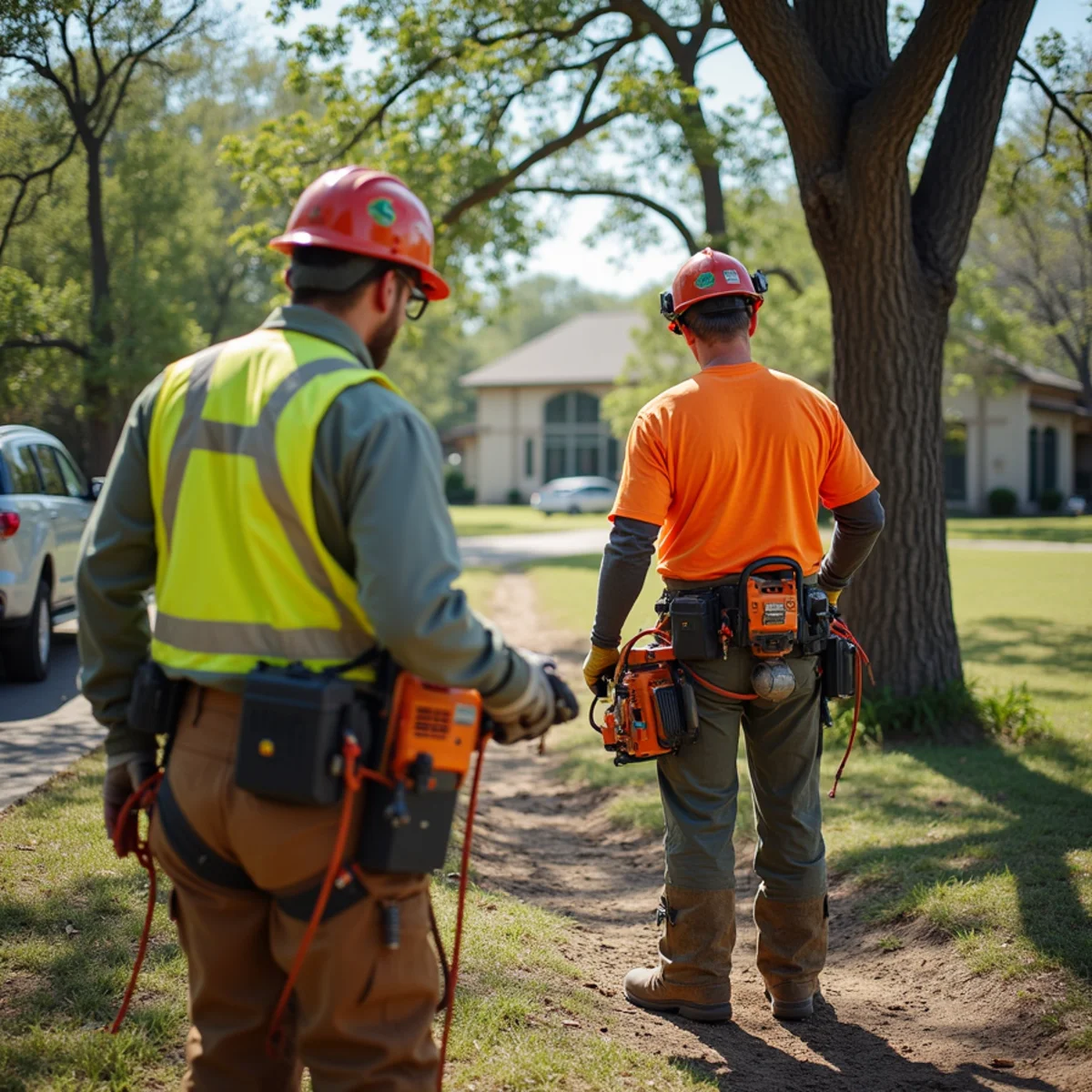 Safety protocols and rigging during Cedar Clearing in the Hill Country: Allergies, Wildfire and What to Keep