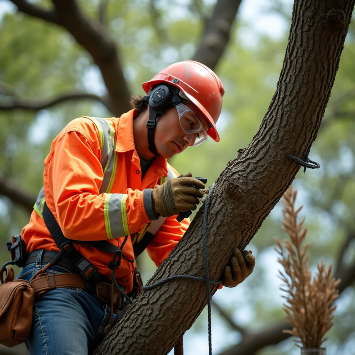 Certified arborist technique and preventative tree maintenance for Tree Limb on a Power Line: CPS Energy vs. a Tree Crew