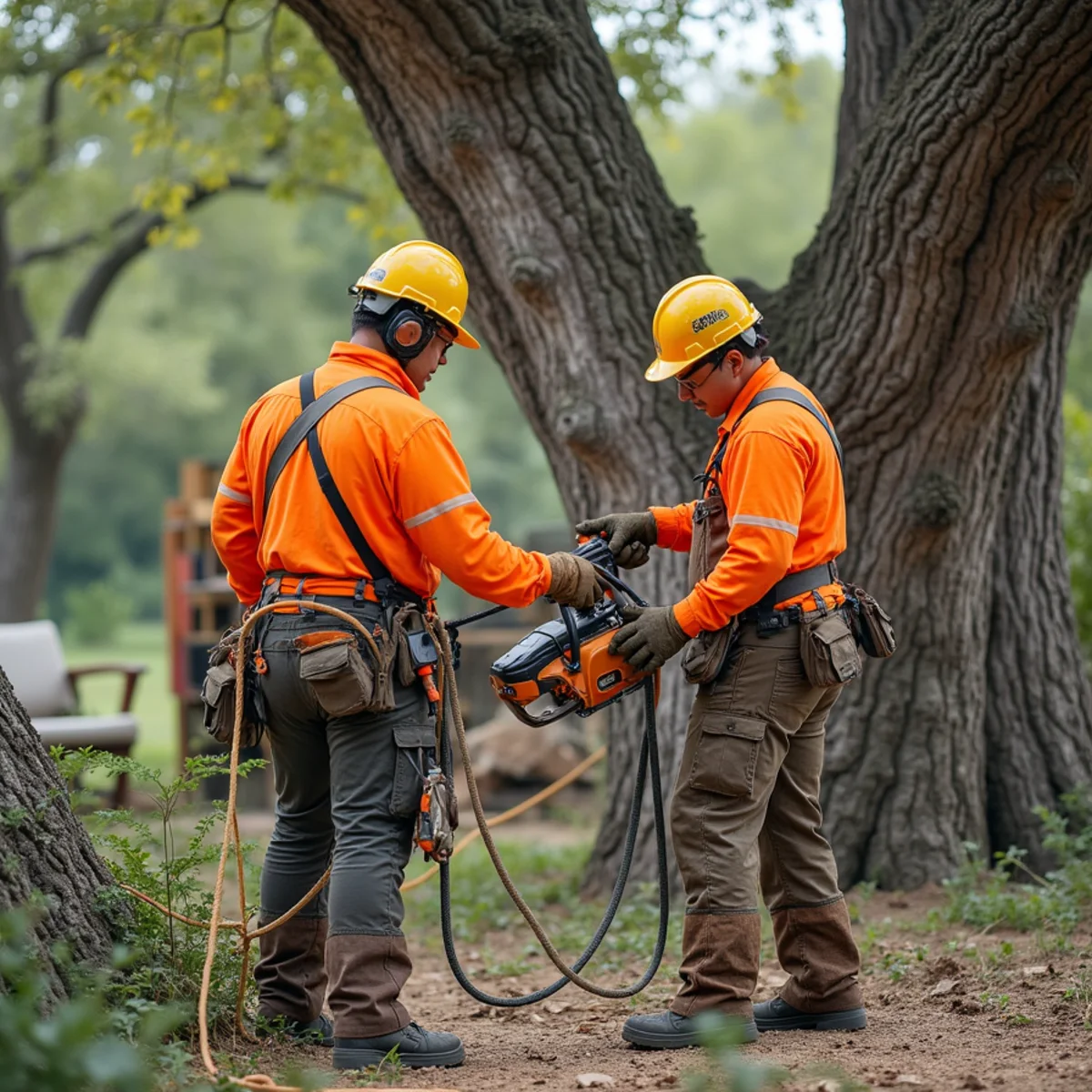 Safety protocols and rigging during When to Trim Live Oaks in San Antonio (and When Not To)