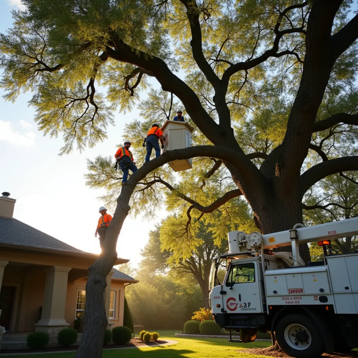 Overhanging Limb & Roof Clearance